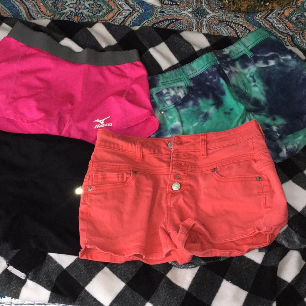Set of four shorts